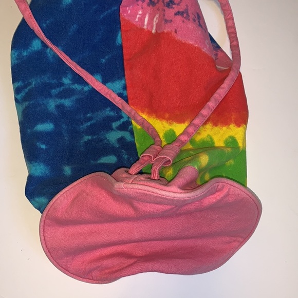 Tie Dyed Y2K Drawstring Backpack - Picture 6 of 8